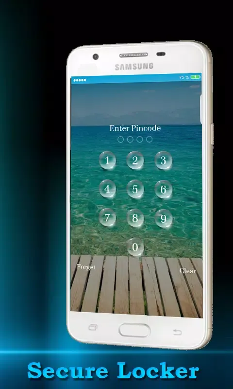 Bubble Pin Screen Lock应用截图