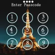 Eiffel Tower Pin Lock Screen