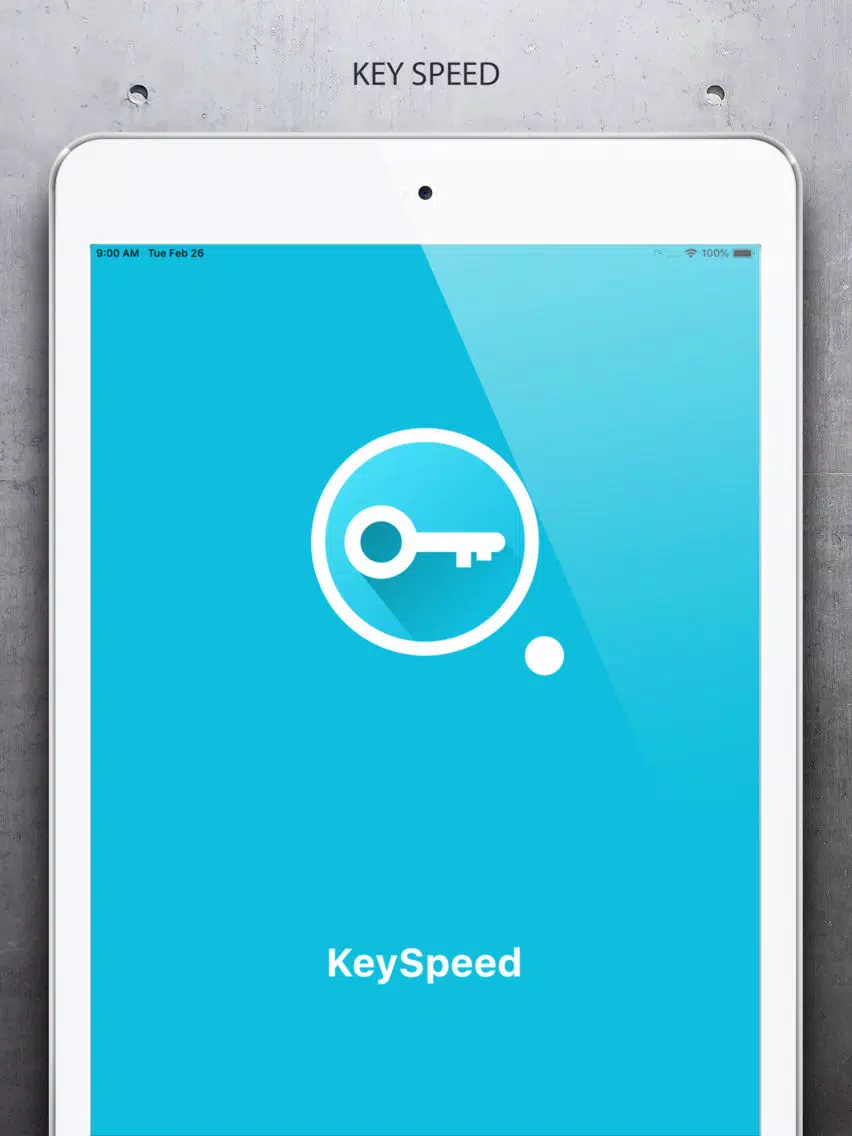 Key Speed | Connection Test iPad  स्क्रीनशॉट