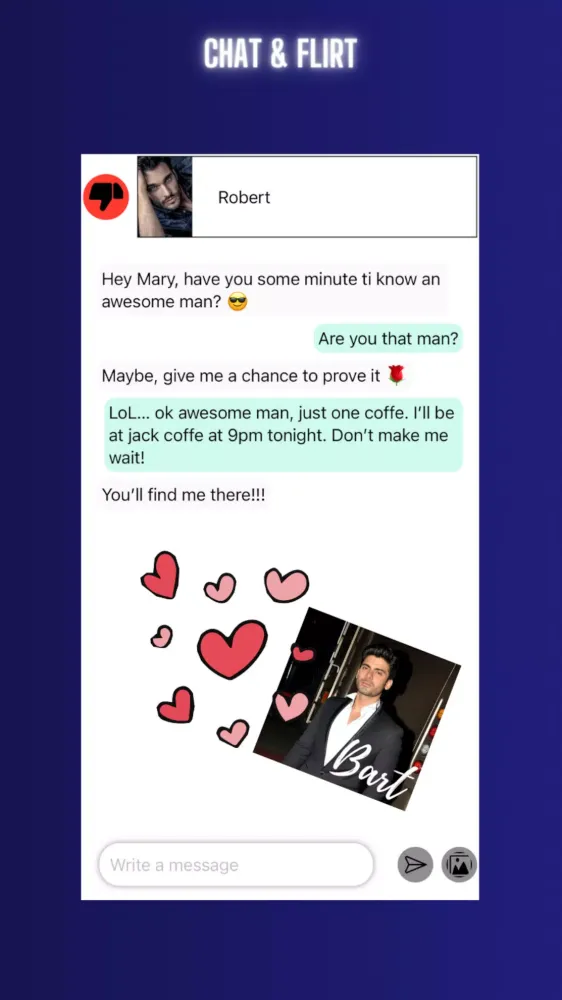 Captures d'écran de Men: Chat & Meet Gay Singles