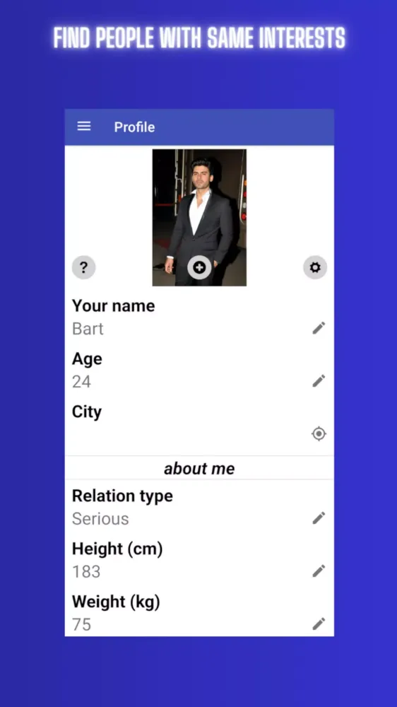 Captures d'écran de Men: Chat & Meet Gay Singles