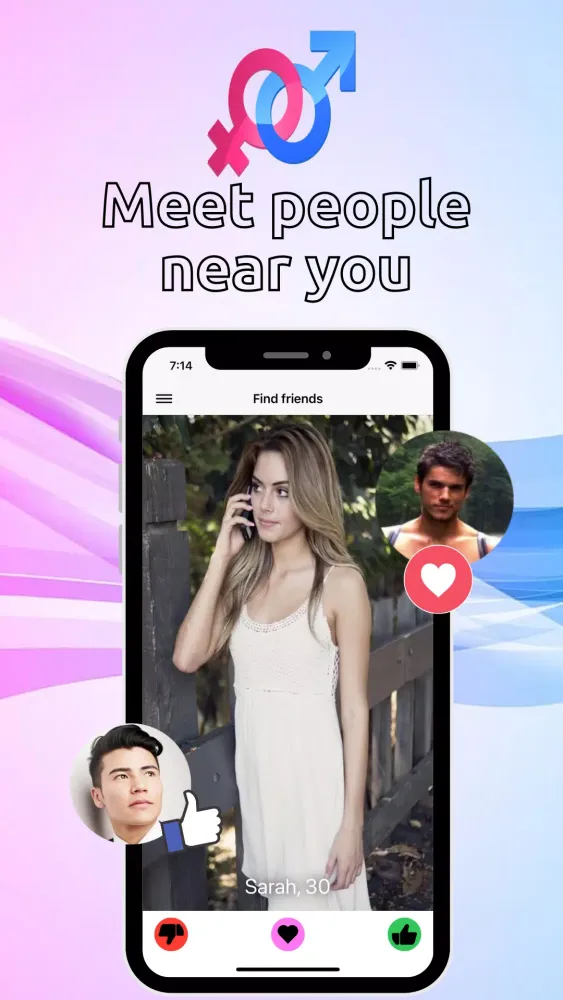 Скриншоты Ack: Local Dating Live Chat