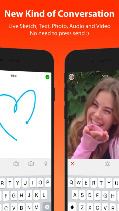 ภาพหน้าจอของ QUICKIE - Live Messenger