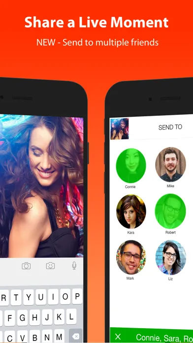 ภาพหน้าจอของ QUICKIE - Live Messenger