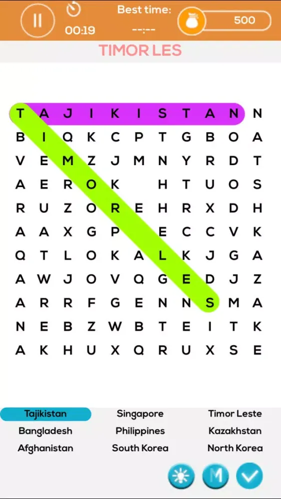 Ảnh chụp màn hình của Search Word