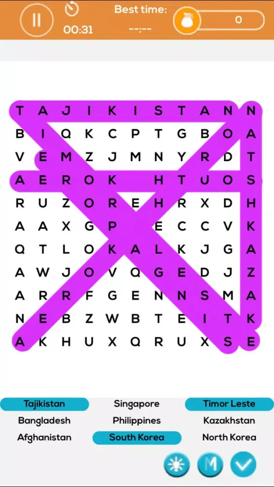 Ảnh chụp màn hình của Search Word