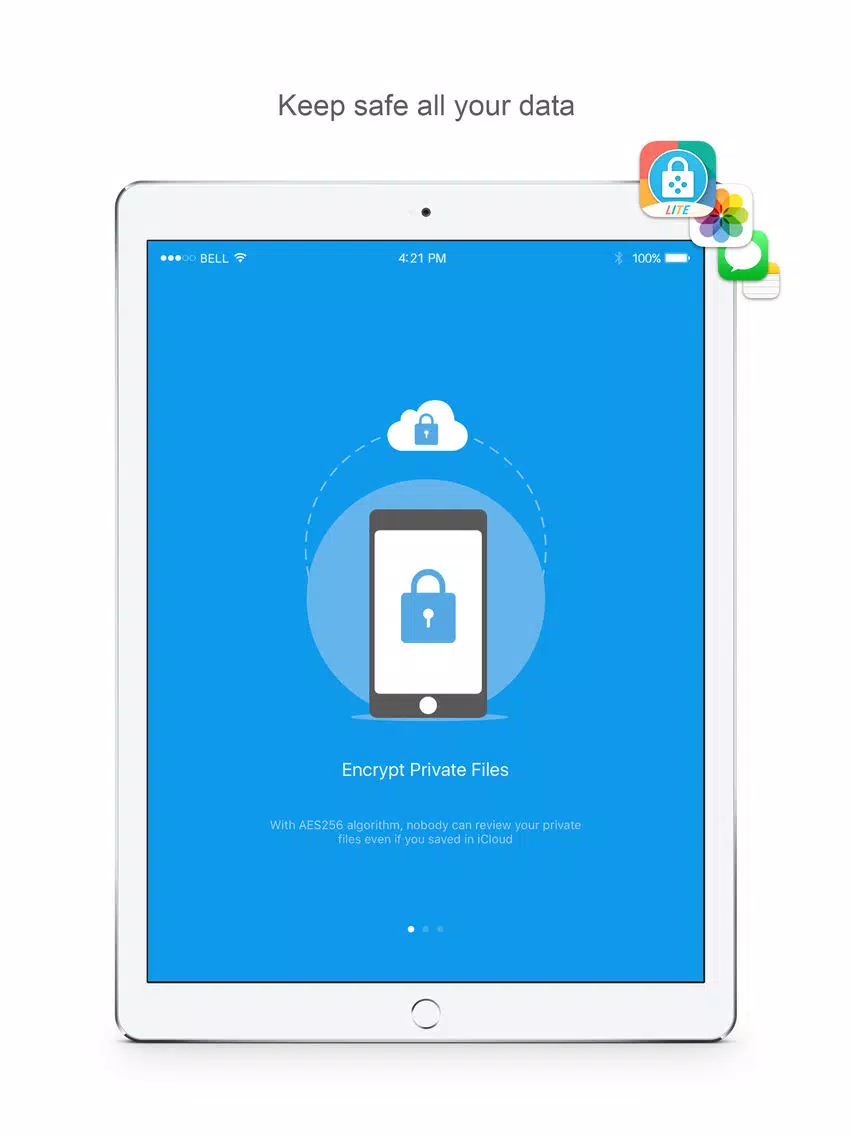 Скриншоты PG Vault Lite iPad 