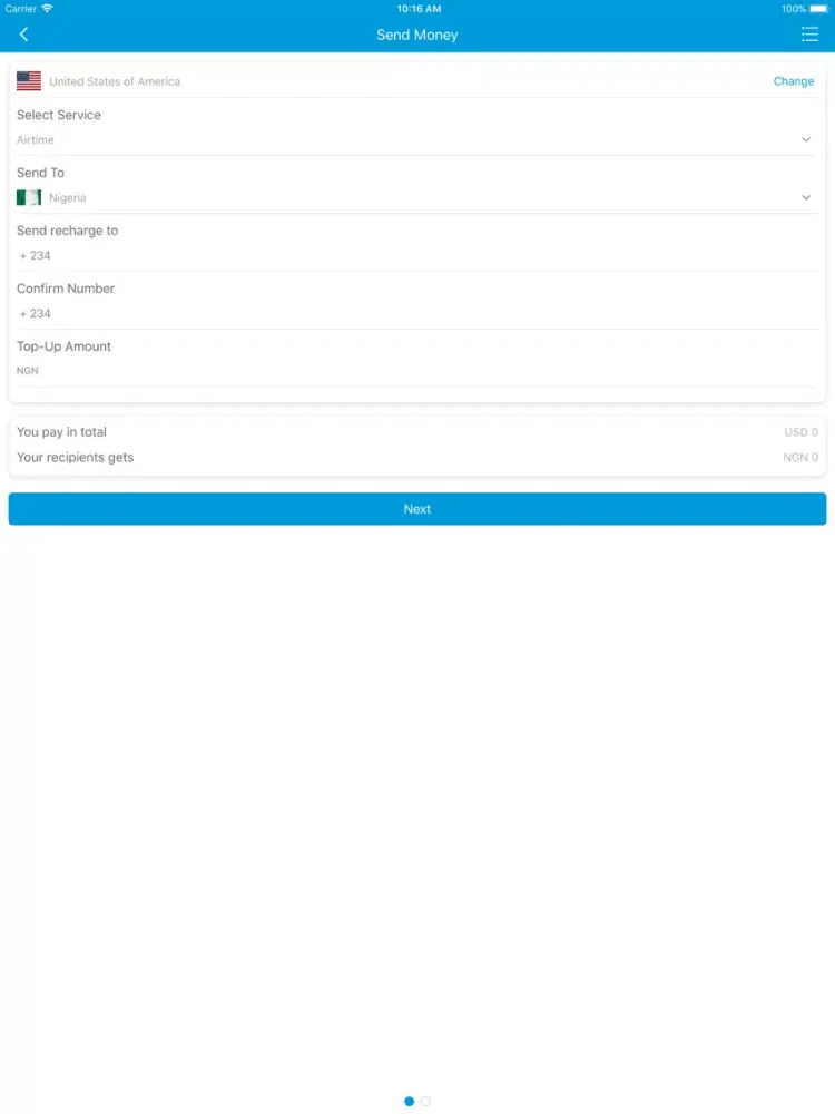 Ping Express iPad  স্ক্রিনশট