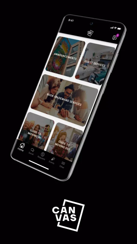 Zrzuty ekranu My Canvas App