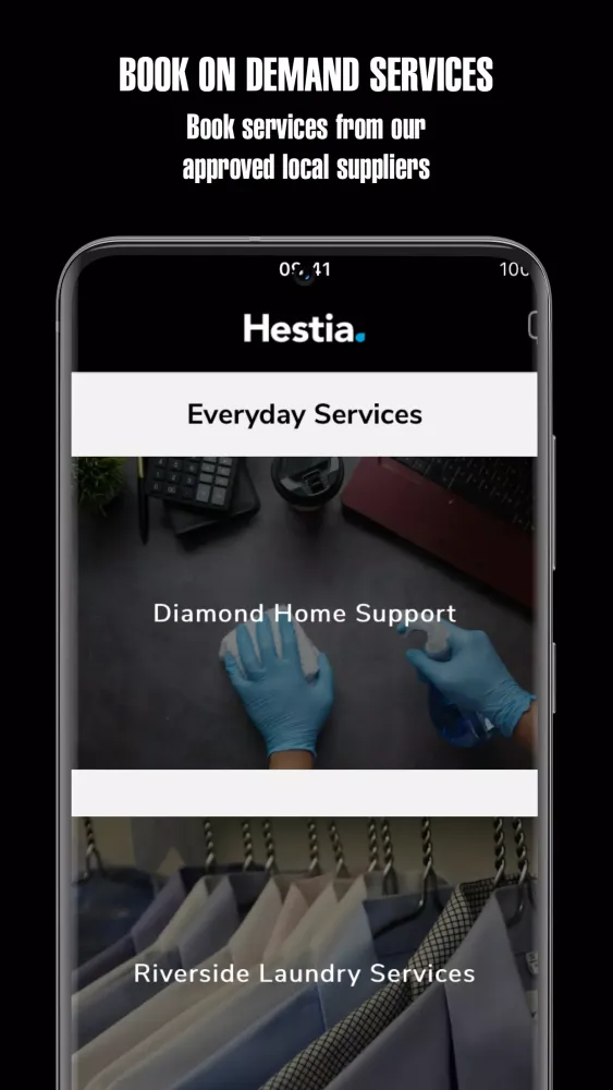 Hestia Resident App Screenshots