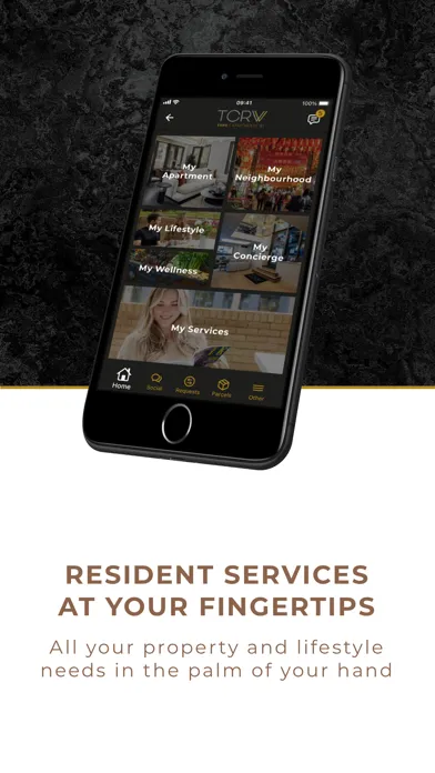 Capturas de tela do TCRW SOHO Resident App