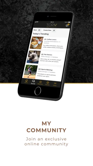 Capturas de tela do TCRW SOHO Resident App