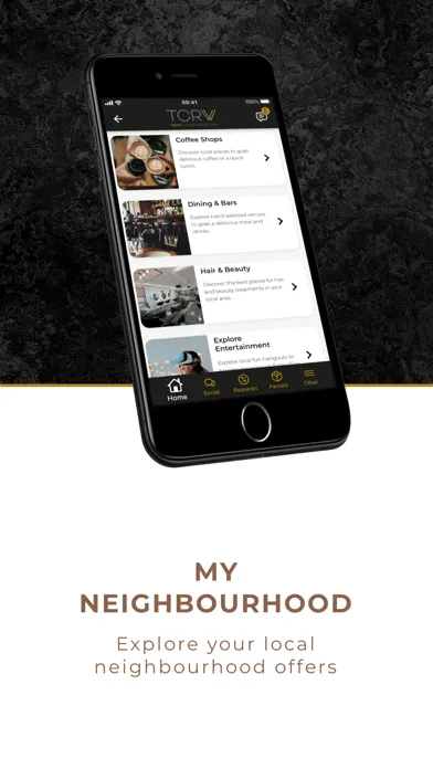 Capturas de tela do TCRW SOHO Resident App