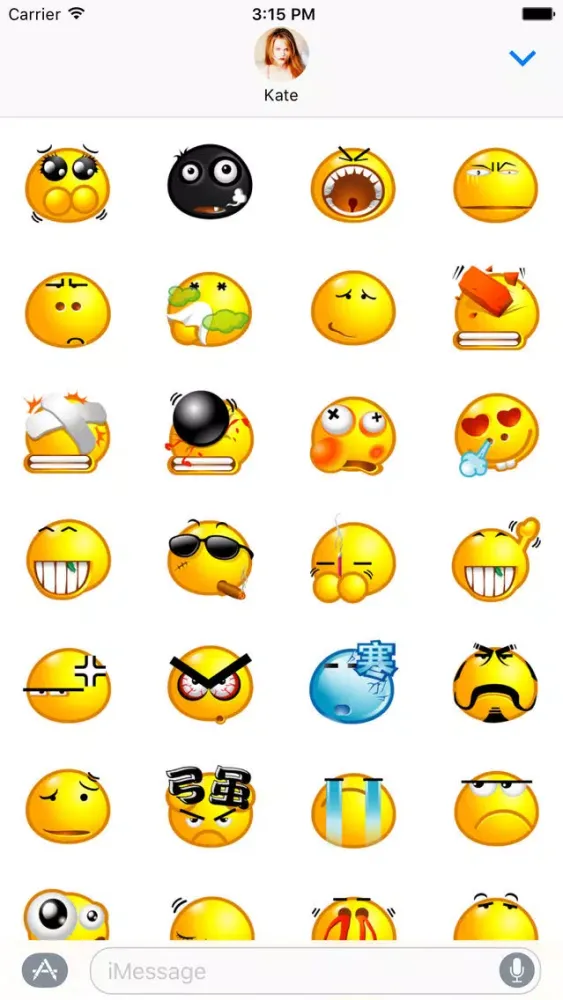 Captures d'écran de Simon's Popo Stickers Pack