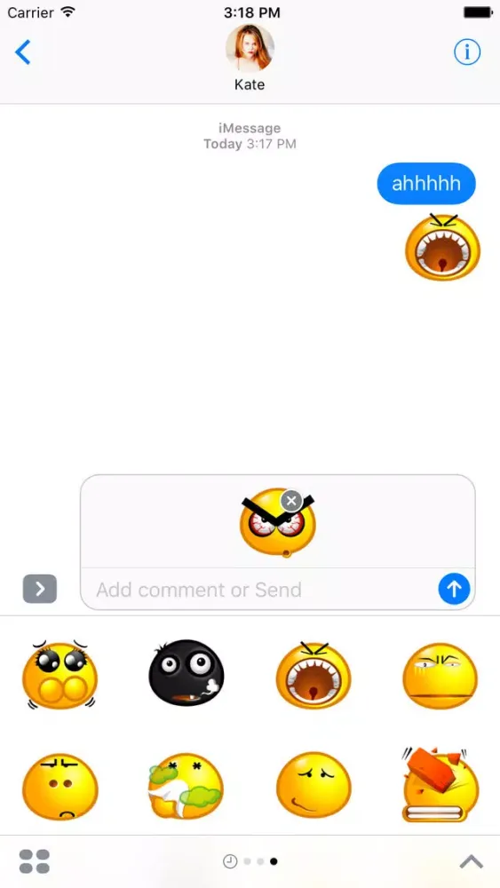 Captures d'écran de Simon's Popo Stickers Pack