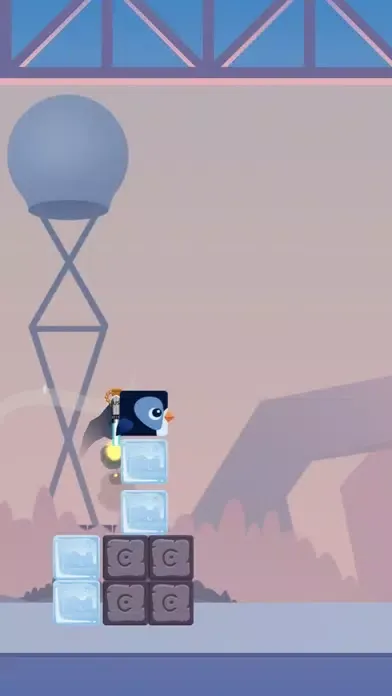 Ảnh chụp màn hình của Square Temple Penguins for Run
