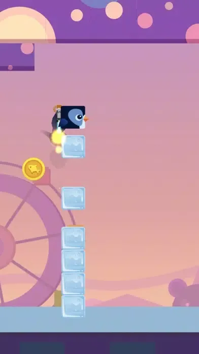 Ảnh chụp màn hình của Square Temple Penguins for Run
