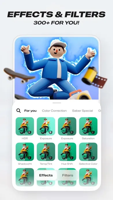 Blurrr-NEW GEN Video Editor Screenshots