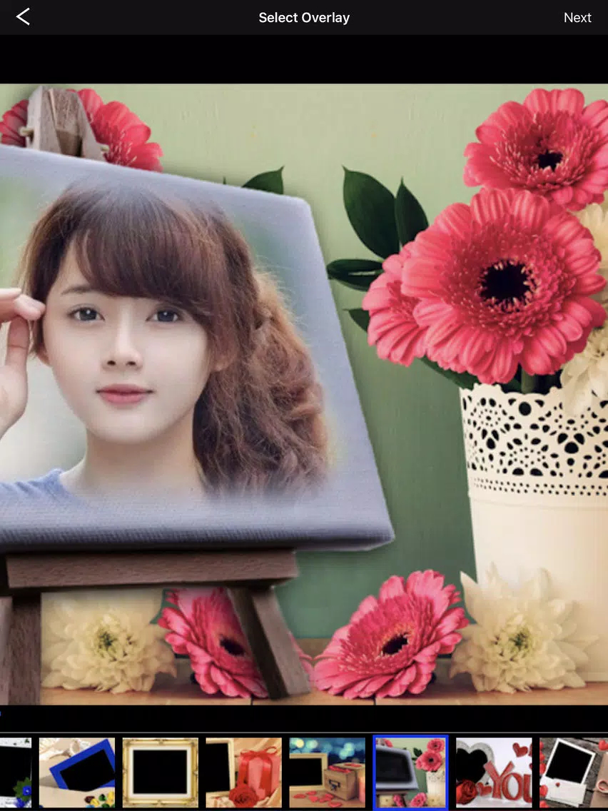 ภาพหน้าจอของ Candy Camera - Beauty Frames iPad 