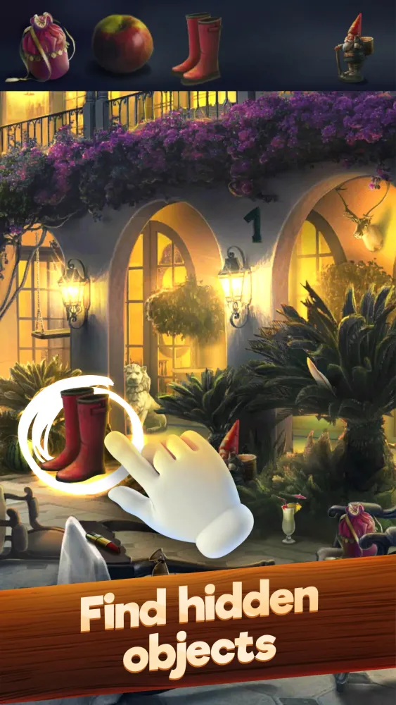 Ảnh chụp màn hình của Hidden Objects: Find items