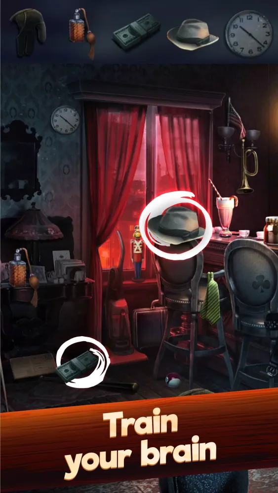 Ảnh chụp màn hình của Hidden Objects: Find items