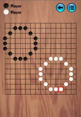 Tangkapan skrin Simply Gomoku