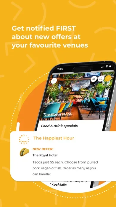 Ảnh chụp màn hình của The Happiest Hour: Pub Finder