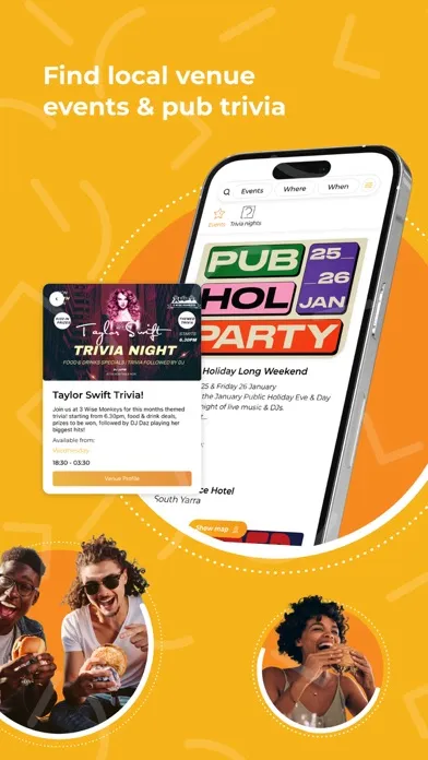 Ảnh chụp màn hình của The Happiest Hour: Pub Finder