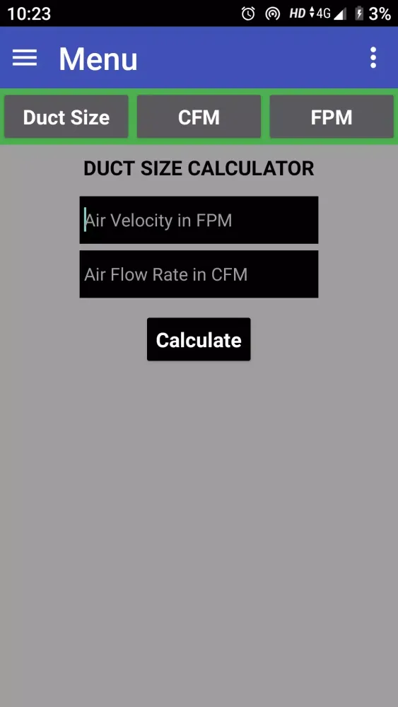 تصاویر Duct Calculator