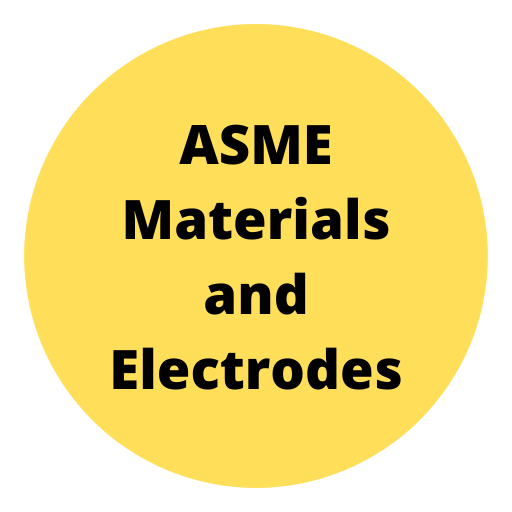 ASME Materials With Electrodes ASME Materials With Electrodes