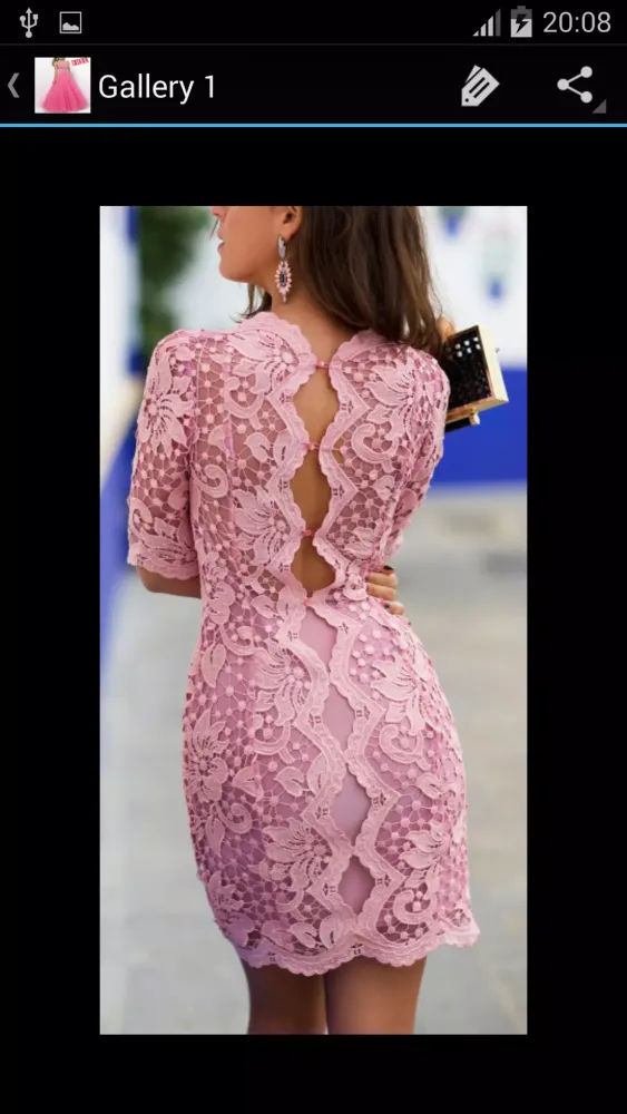 Zrzuty ekranu Pink Dress