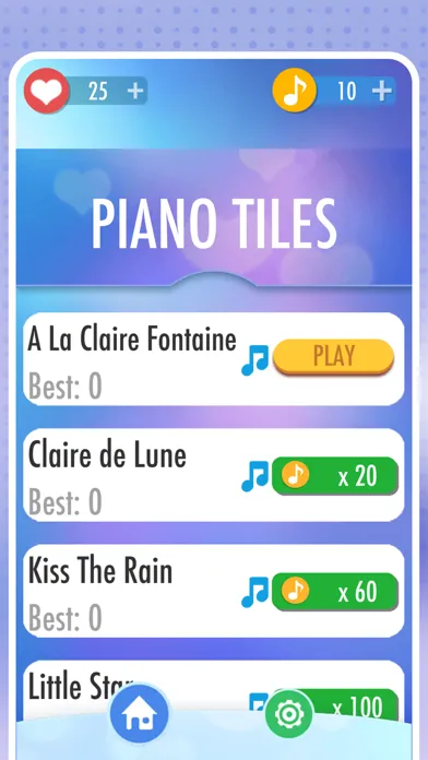Скриншоты Pink Tiles - Piano Games