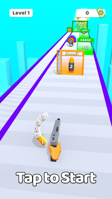 Capturas de tela do Power Gun 3D