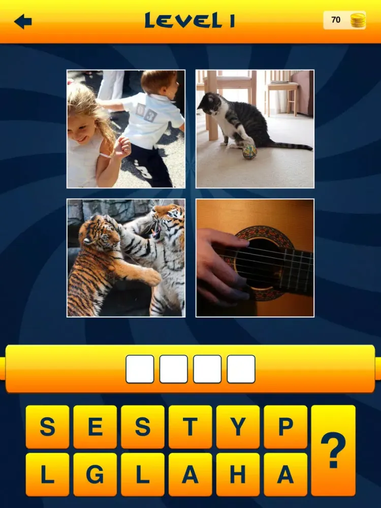 ภาพหน้าจอของ Guess the word - Fun family game iPad 