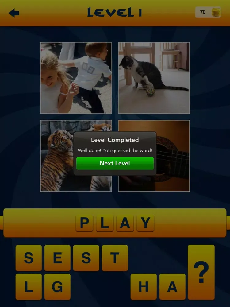 ภาพหน้าจอของ Guess the word - Fun family game iPad 