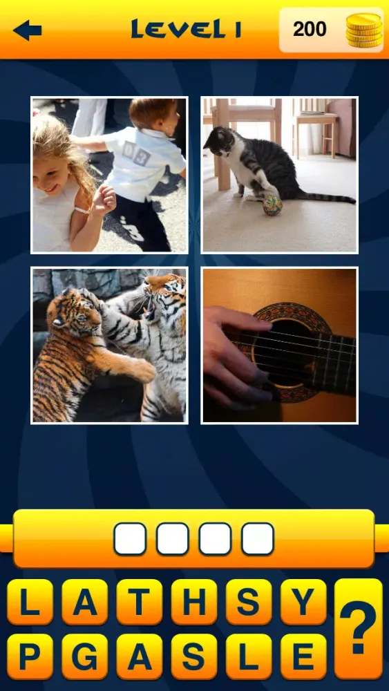 ภาพหน้าจอของ Guess the word - Fun family game