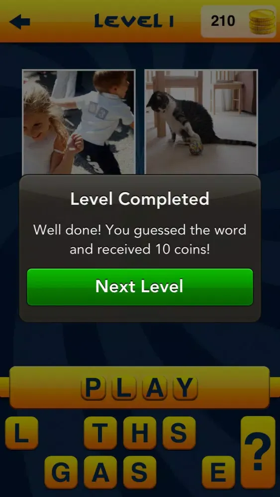 ภาพหน้าจอของ Guess the word - Fun family game