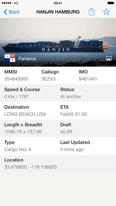 Ship Finder Screenshots