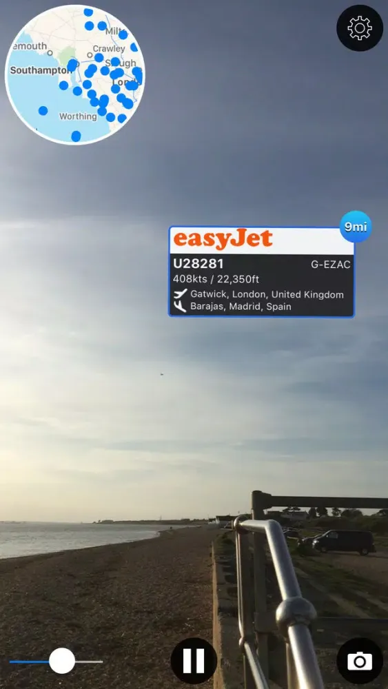 Capturas de pantalla de Plane Finder AR