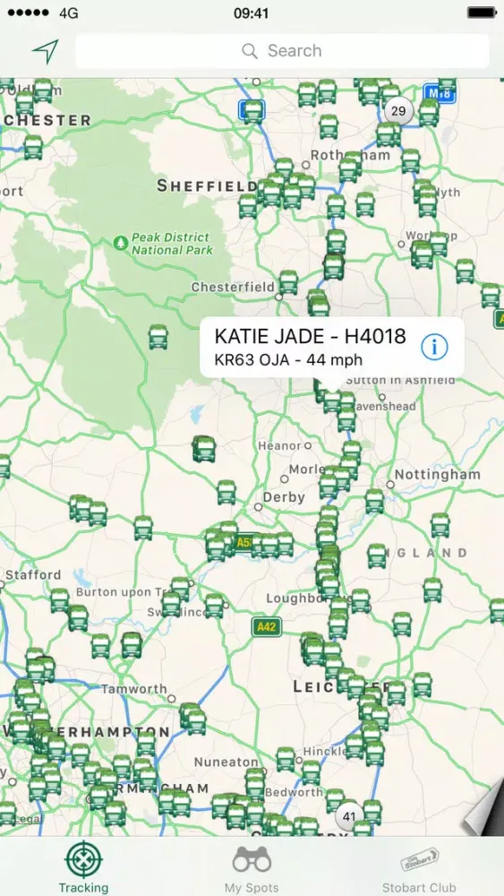 Stobart Finder Ekran Görüntüleri