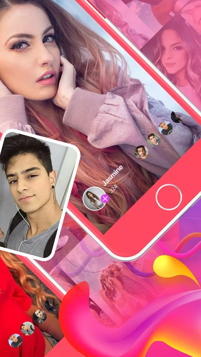 PINK Video Chat - Make Friends 스크린샷