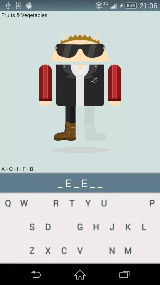 Tangkapan layar Hangman