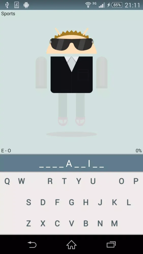 Tangkapan layar Hangman
