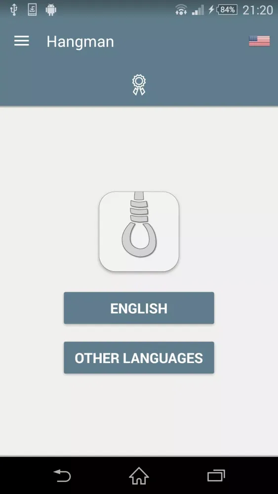 Tangkapan layar Hangman