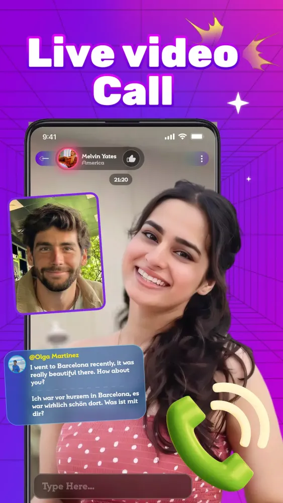 Pinkstar - Online Video Chat স্ক্রিনশট