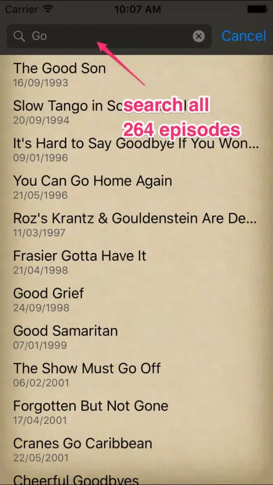 Скриншоты Ultimate FRASIER Episode Guide