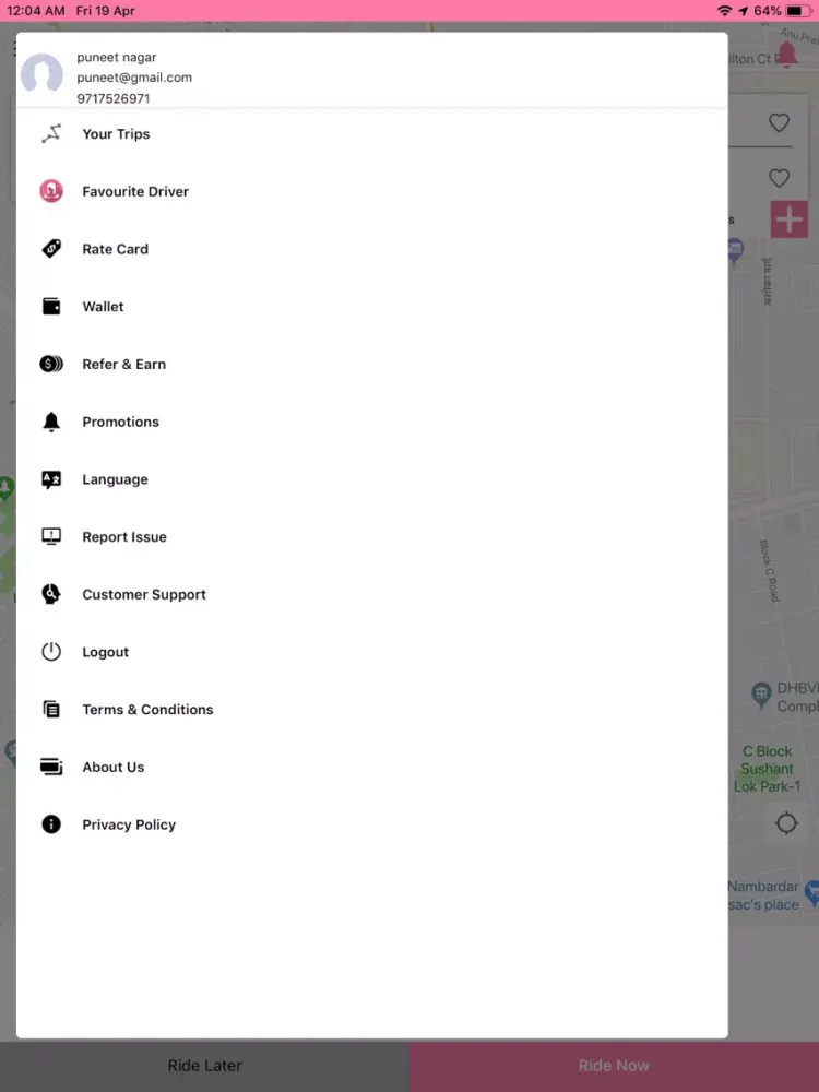 Screenshot di PINK INT iPad 