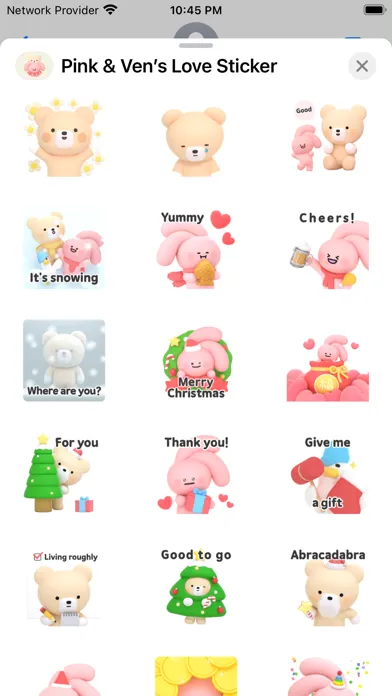 Pink & Ven’s Love Stickers Screenshots