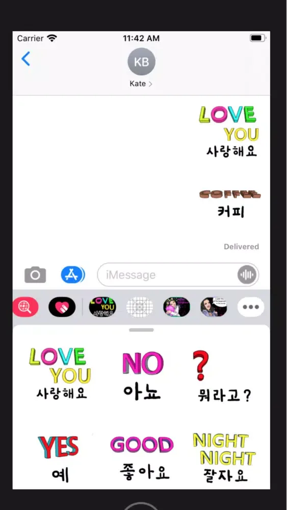 تصاویر 3D Letters English-Korean
