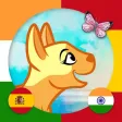 Learn Hindi & Spanish - Toddler & Kids Animals